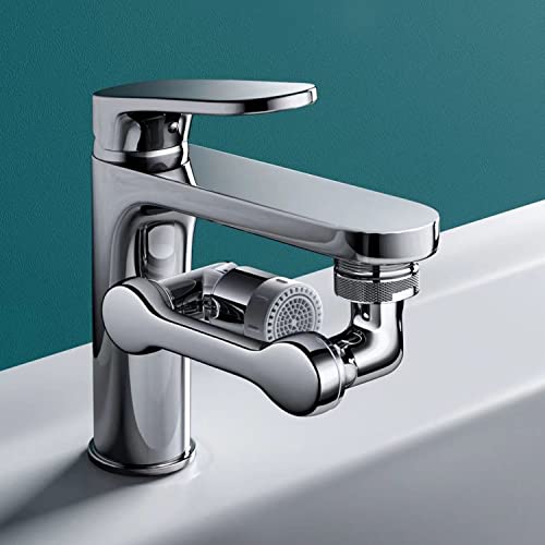 Wasserhahn-Strahlregler, 1080 ° drehbarer Extender-Belüfter, langlebiger. von Da by