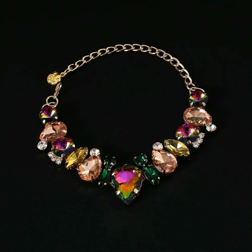 DaBingDian Hundehalsband mit Hochzeitsperlen, Katzenhalsband mit Schmucksteinen und Strasssteinen für Kostümpartys und Foto-Requisiten – glamouröses Haustier-Accessoire von DaBingDian