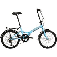 DaCapo Faltrad Foldtech Foldtech 20 Zoll Rahmenhöhe 32 cm 6 Gänge blau blau ca. 20 Zoll von DaCapo