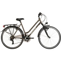 DaCapo Trekking-Bike Metropolis METROPOLIS 28 Zoll Rahmenhöhe 53 cm 21 Gänge anthrazit anthrazit ca. 28 Zoll von DaCapo