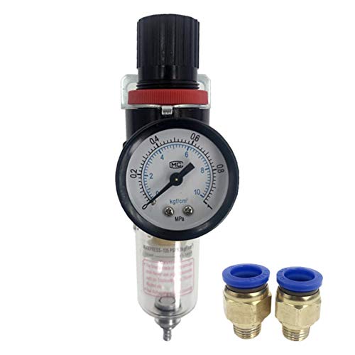 AFR-2000. Pneumatische Filterregler Luftbehandlungseinheit Druckschalter Messgerät AFR2000. (Color : AFR 2000 w PC 10MM) von DaJiKan
