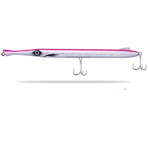 Hunthouse Bleistift Angelköder Bluefish Predator Wobber Bleistift Stickbait Sinking Seabass Spinning Thunfisch Stickbait Topwater Bait DaJiKan (Color : 008, Size : Sinking) von DaJiKan