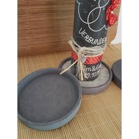 Kerzenteller in Betonoptik, Groß Kerzenteller in Betonoptik, Groß von DaJuSi