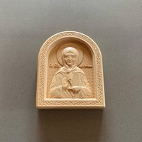 Heilige Matrona Die Gerechte Wundertäterin Der Moskauer Ikonenwand Holzschnitzerei, Gesegnete Matrona, Geschenk Für Gläubigen von DaLeeShop