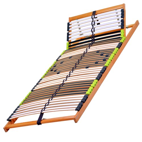DaMi Lattenrost Relax Zerlegt 90 x 200 cm - 7 Zonen Lattenrahmen Aus Buche Mit 6-Fach Härteverstellung - Kopfteil verstellbar DaMi Lattenrost Relax Zerlegt 90 x 200 cm - 7 Zonen Lattenrahmen Aus Buche Mit 6-Fach Härteverstellung - Kopfteil verstellbar von DaMi