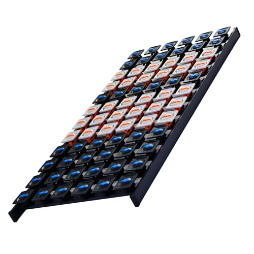 DaMi Tellerrost Dream 90 x 200 cm I für den perfekten Schlaf, 5 Zonen Lattenrost mit 84 Tellermodulen & Individueller Härteverstellung, Matratze Bett Bettrahmen Bettgestell Bettrost Schlafsystem von DaMi