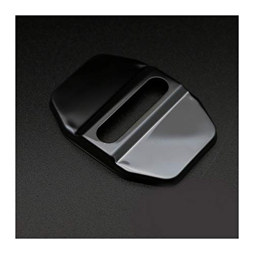 DaSenLa 4pcs / Set Auto-Styling Türschloss Buckle Aufkleber-Abdeckung gepasst for Mercedes Benz AMG W213 W204 W205 CLA GLA GLE GLC GLS C E-Klasse 4 Farbe DaSenLa (Color Name : Black) von DaSenLa