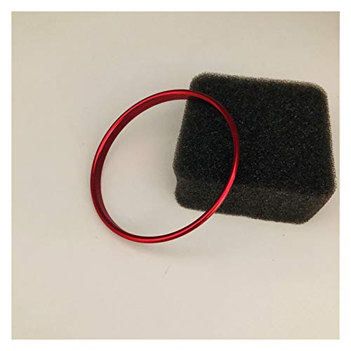 DaSenLa Rot Blau Silber-Auto-Scheinwerfer-Schalter Ordnungs-Ring gepasst for Volkswagen VW PQ35 PQ46 Golf Jett MK5 MK6 Passat B6 B7 CC Touran Tiguan DaSenLa von DaSenLa