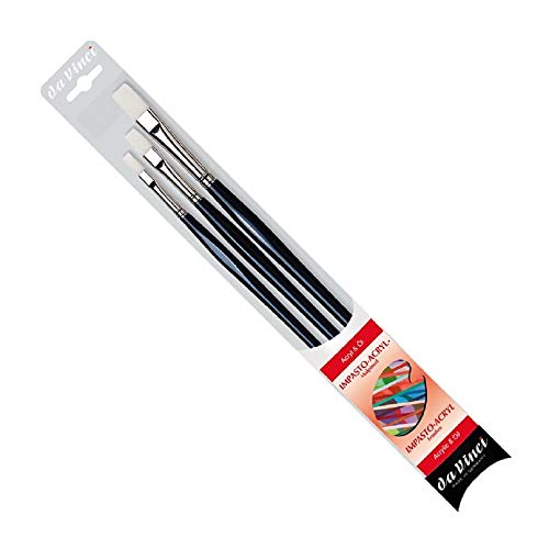 Da Vinci 7105 Serie Acryl Pinsel, eingezogen, blau, Für Ölgemälde und Acry,Set 3 pcs NO, 4,8, 12. Made in Germany Da Vinci 7105 Serie Acryl Pinsel, eingezogen, blau, Für Ölgemälde und Acry,Set 3 pcs NO, 4,8, 12. Made in Germany von DaVinci ESPACE BEAUX ARTS