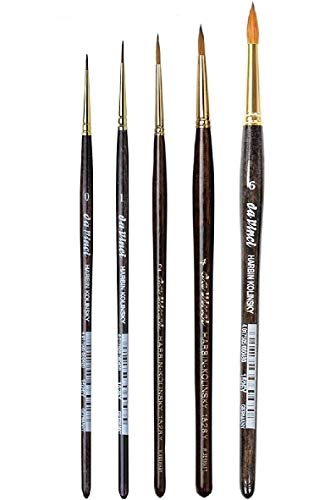 Da Vinci Série 1526Y Harbin-Kolinsky Künstlerpinselset-Pinsel 0,1, 2,4,6. made in germany Da Vinci Série 1526Y Harbin-Kolinsky Künstlerpinselset-Pinsel 0,1, 2,4,6. made in germany von DaVinci ESPACE BEAUX ARTS