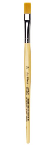 daVinci GH30410 Junior Synthetics Malerpinsel, flach Serie 304, Größe 10 von DA VINCI