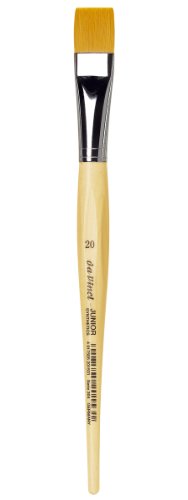daVinci GH30420 Junior Synthetics Malerpinsel, flach Serie 304, Größe 20 von DA VINCI