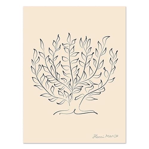 DaanaH Matisse minimalistische Wand Bilder abstrakter Baum Leinwand Bild berühmte Matisse -Poster Modernes Wohnzimmer Wohnzimmer Dekor Nordische Stil Bilder（Kein Rahmen） von DaanaH