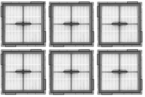 Daaxing 2/4/6 Stück Filter passend für Roborock Q10 S5 / Q10 S5+ / Q10 VF / Q10V / Q10V Roboter-Staubsauger-Ersatzteile (6 Stück) von Daaxing