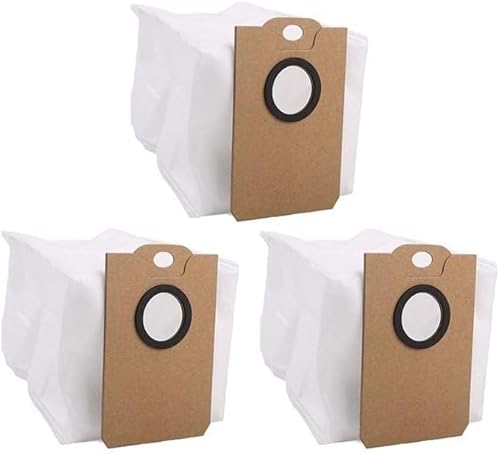 Daaxing 3/6/10 Stück große Kapazität Staubbeutel passend für Monsga MS1 MAX Roboterstaubsauger Ersatzteile (3 Stück) von Daaxing