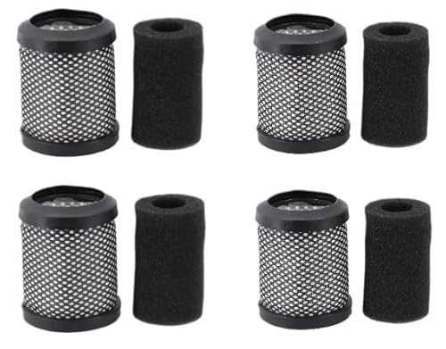 Daaxing Ersatzfilter mit Schwamm, passend für Staubsauger der Serie 100, HF122GH001, HF122RPT001, Teilenummer 35602170, 4 Stück Daaxing Ersatzfilter mit Schwamm, passend für Staubsauger der Serie 100, HF122GH001, HF122RPT001, Teilenummer 35602170, 4 Stück von Daaxing