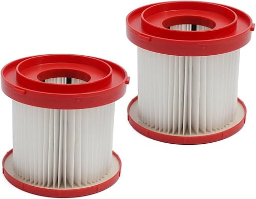Daaxing HEPA-Filter passend für Milwaukee M18 VC2-0 Nass-/Trockensauger, Ersatzzubehör, ersetzt 4931465230 (2 Stück) von Daaxing