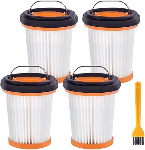 Daaxing HEPA-Filter passend für Shark W1 W2 W3 WV200 WV205 Akku-Handstaubsauger, Ersatzzubehör, waschbare und wiederverwendbare Staubsaugerfilter, 4 Stück von Daaxing