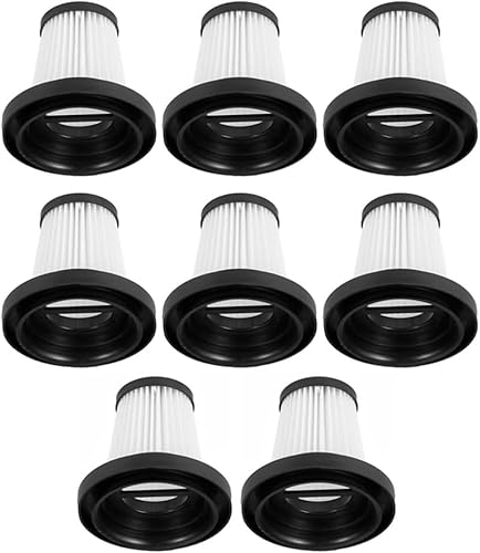 Daaxing HEPA-Filter passend für Yofidra 0,75 l schnurlose Staubsauger, Ersatzzubehör, waschbare und wiederverwendbare Filter (8 Stück) von Daaxing