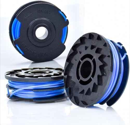 Daaxing Rasentrimmerspule Ersatzspule Rasentrimmerfaden & Spule für Wolf GT840 GT850 GT-F10, ab Baujahr 2013 930682 Ersatzspule Rasentrimmer Fadenspule Länge 2 x 5 m Schnur 1,6 mm von Daaxing