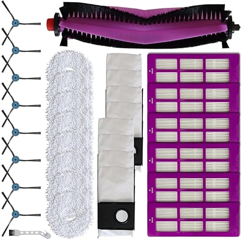 Daaxing Seitenbürsten, Filter, Wischtücher, Staubbeutel, passend für Eureka J15 Pro für Ultra-Staubsauger, Ersatzteile, Zubehör (B) von Daaxing