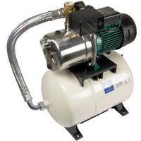 DAB Aquajet-Inox 112/20 M Hauswasserwerk - 3.600L/Std. - 1400W - Förderhöhe 62 m - Automatische Ein- / Ausschaltung - Rostfreier Stahl von Dab