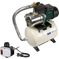 DAB Aquajet-Inox 132/20 M mit Trockenlaufschutzsystem - Hauswasserwerk - 4.700 L/Std. - 1490W - Förderhöhe 48 m von Dab