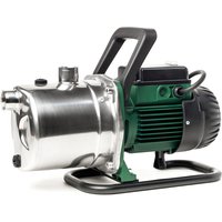 DAB GardenInox 102 M Gartenpumpe - 3.600L/u - 1130W - Förderhöhe 54m - Rostfreier Stahl - Inkl. Tragegriff - Bewässerungspumpe von Dab