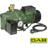 Jet 300 m-p Gartenpumpe - Grün#Schwarz#Stahl#Edelstahl - DAB von Dab