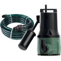 DAB Nova 300 M-A mit Ablaufschlauch 7 Meter - Tauchpumpe - 13.000 L/Std. - 350W - Korngröße 10 mm - Mit Schwimmer - Förderhöhe 7,2 m von Dab