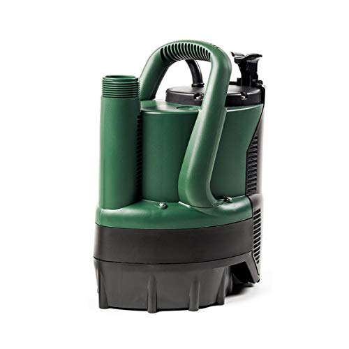 DAB VERTY NOVA 200 M-A Flachsauger-Tauchpumpe - 7.600 L/Std. - 300W - Förderhöhe 7 m - Korngröße 5 mm - Schwimmer - Tauchpumpe - Flachsaugerpumpe von DAB