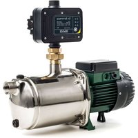 DAB - EuroInox 30/50 m + Control-D Hauswasserautomat - 4.800 L/Std. - 880W - Förderhöhe 42 m - Rostfreier Stahl - Geräuscharm - Bewässerungspumpe von Dab