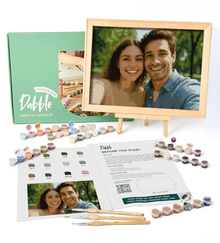 Dabble Malen nach Zahlen Eigenes Bild Set für Erwachsene – malen nach zahlen personalisiert mit rahmen Dabble Malen nach Zahlen Eigenes Bild Set für Erwachsene – malen nach zahlen personalisiert mit rahmen von Dabble