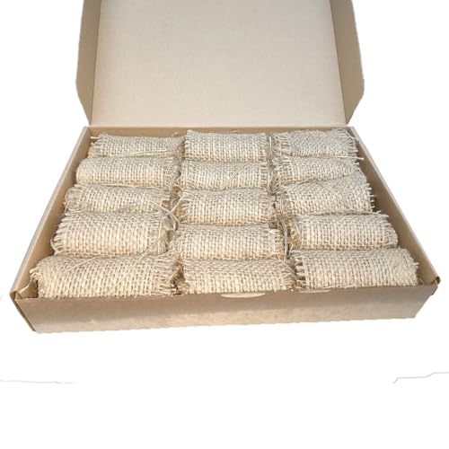 Dabkanna Bee Smoker Fuel Jute Burlap Smoker Fuel for Imkereping Easy to Light Hive Smoker Fuel Dabkanna Bee Smoker Fuel Jute Burlap Smoker Fuel for Imkereping Easy to Light Hive Smoker Fuel von Dabkanna