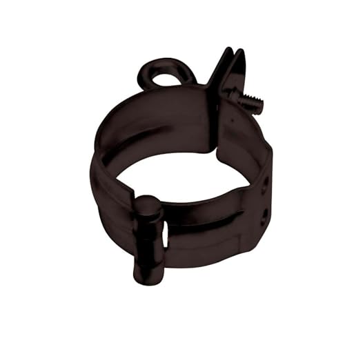 INEFA Rohrschelle für Schraubmontage, PVC DN75 / 75mm, Dunkelbraun Stahl kunststoffbeschichtet, Fallrohr Befestigung, Dachrinnenzubehör INEFA Rohrschelle für Schraubmontage, PVC DN75 / 75mm, Dunkelbraun Stahl kunststoffbeschichtet, Fallrohr Befestigung, Dachrinnenzubehör von INEFA