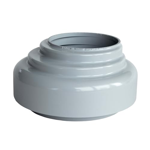 INEFA Verbindungsstück Fallrohr zu Abfluss, PVC DN75 / 75mm Grau Zubehör Fallrohr Kunststoff, einfache Steckmontage, Made in Germany INEFA Verbindungsstück Fallrohr zu Abfluss, PVC DN75 / 75mm Grau Zubehör Fallrohr Kunststoff, einfache Steckmontage, Made in Germany von INEFA