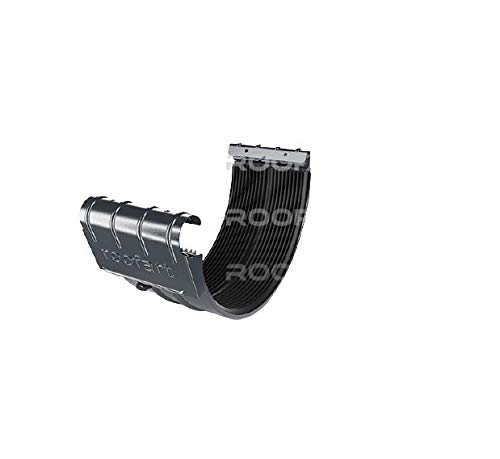 Rinnenverbinder Dachrinnenverbinder farbig von Roofart 7 tlg / 280 72 mm (anthrazit 7016) von Dachrinne