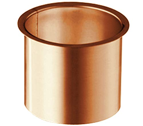 Lötstutzen gerade Kupfer in den Größen 50, 60, 76, 80, 87 und 100 mm (S) von Dachrinnen & Zubehör Kupfer