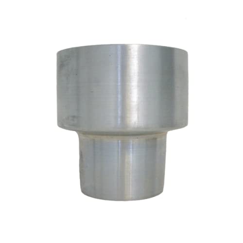Reduzierung 100/80 / 60 mm auf 67/50 mm Zink für PE HT SML 75/50 Ø Rohr (100 mm auf 67 mm) von Dachrinnen & Zubehör Titanzink
