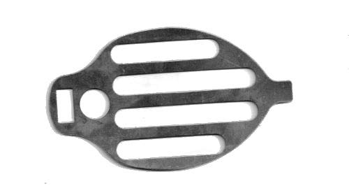 Sieb Titanzink für Regenrohrklappen der Größen 76, 80, 87 und 100 mm (wählbar) (76 mm) von Dachrinnen & Zubehör Titanzink