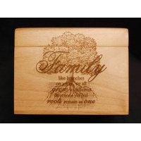 Wurzeln Einer Familie Personalisierte Rezept-Box von DachshundDesignHouse