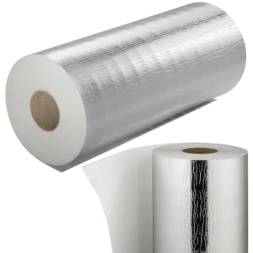 Selbstklebende Heizkörper Reflexionsfolie 10m x 0,48m x 3mm | Wandisolierung Reflexionsplatte Reflektionsfolie Isoliermatten Thermomatte Alufolie Heizung Isolierung Dämmung Isolierfolie Dämmfolie Selbstklebende Heizkörper Reflexionsfolie 10m x 0,48m x 3mm | Wandisolierung Reflexionsplatte Reflektionsfolie Isoliermatten Thermomatte Alufolie Heizung Isolierung Dämmung Isolierfolie Dämmfolie von Dachtec