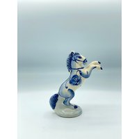 Gzel Keramik Figur, Pferd von DadaVintageCom