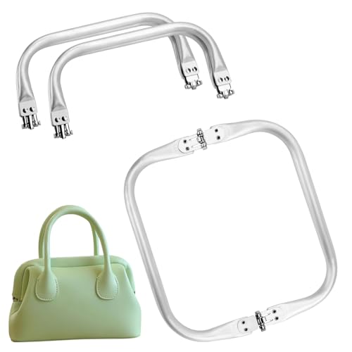 3 Stück Taschenrahmen Verschluesse Taschenbügel Metall Geldbeutel Rahmen Kiss-Verschluss-Innen röhrenförmiger Rahmen quadratisch zusammen gebauter Taschen-Kupplungs 3 Stück Taschenrahmen Verschluesse Taschenbügel Metall Geldbeutel Rahmen Kiss-Verschluss-Innen röhrenförmiger Rahmen quadratisch zusammen gebauter Taschen-Kupplungs von Dadabig