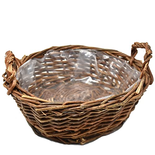 Korb -Malice- Rattan 15x26cm braun Dekoration von Dadeldo Home