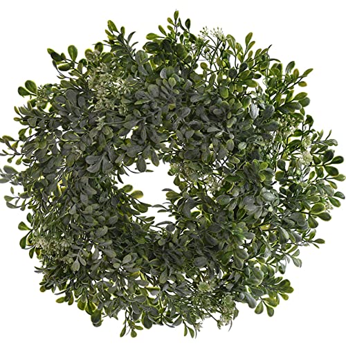 Kranz -Greenery- 40cm grün Dekoration Kunstblume Kunstpflanze von Dadeldo Home