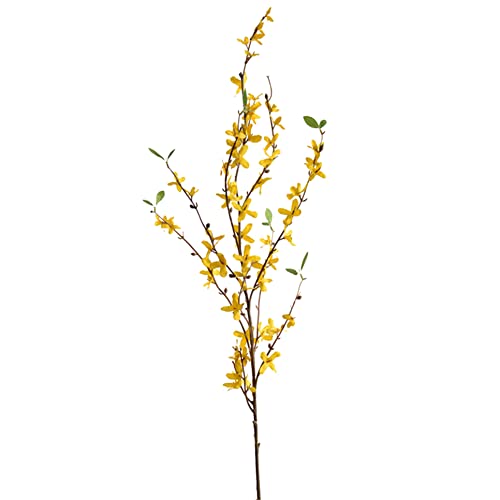 Dadeldo Home Kunstblume Stiel -Forsythia- 53cm gelb Dekoration Kunstpflanze von Dadeldo Home