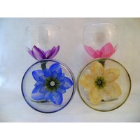 Dahlie Rotwein Ballon Glas Dahlie Rotwein Ballon Glas von DadsGlassGarden