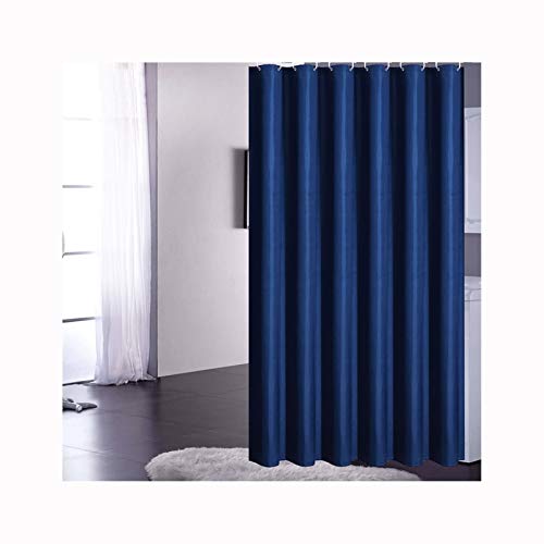 Daesar Duschvorhang 100x180, Duschvorhang Antischimmel Blau Stoff Wasserdicht Badvorhange Duschvorhänge für Badewannen von Daesar