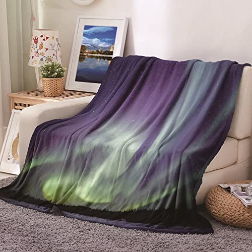 Daesar Flanelldecke 80X120,Wohndecke Kuscheldecke Warm Natur Aurora Aufdruck Blanket Sofa Waschbare Decken Daesar Flanelldecke 80X120,Wohndecke Kuscheldecke Warm Natur Aurora Aufdruck Blanket Sofa Waschbare Decken von Daesar